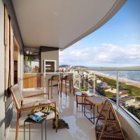 Sacada com churrasqueira 