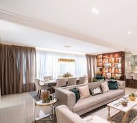 Apartamento decorado.