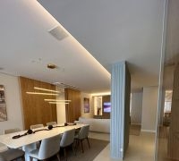 Apartamento decorado.